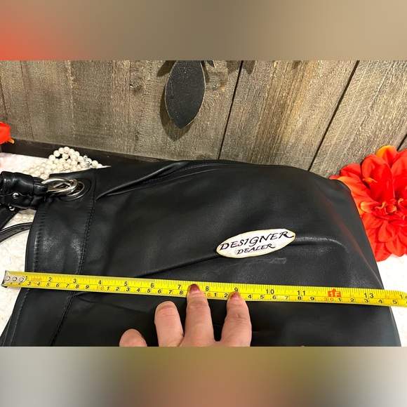 Authentic COACH Parker Hippie Black Leather Bag 13411 EUC! 💎 - Picture 7 of 11